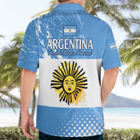 Argentina National Flag Day Hawaiian Shirt Da de la Bandera Nacional - Wonder Print Shop