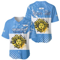 Custom Argentina National Flag Day Baseball Jersey Da de la Bandera Nacional LT9 - Wonder Print Shop