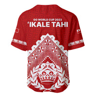 Tonga Rugby Baseball Jersey Proud Tongan Ngatu Kupesi World Cup 2023 No1 LT9 - Wonder Print Shop