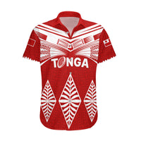 Tonga Rugby Hawaiian Shirt Proud Tongan Ngatu Kupesi World Cup 2023 No1 - Wonder Print Shop