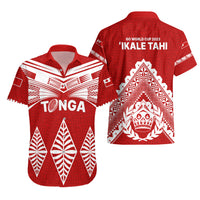 Tonga Rugby Hawaiian Shirt Proud Tongan Ngatu Kupesi World Cup 2023 No1 - Wonder Print Shop