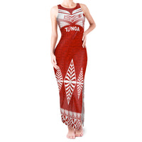Tonga Rugby Tank Maxi Dress Proud Tongan Ngatu Kupesi World Cup 2023 No1 - Wonder Print Shop