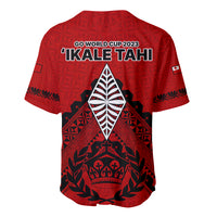 Tonga Rugby Baseball Jersey Proud Tongan Ngatu Kupesi World Cup 2023 No2 LT9 - Wonder Print Shop