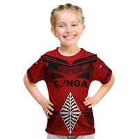 Tonga Rugby Kid T Shirt Proud Tongan Ngatu Kupesi World Cup 2023 No2 - Wonder Print Shop