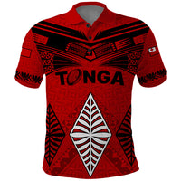 Tonga Rugby Polo Shirt Proud Tongan Ngatu Kupesi World Cup 2023 No2 - Wonder Print Shop