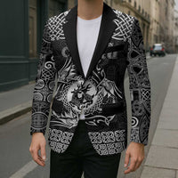 Personalized Carmarthenshire Sir Gaerfyrddin Blazer Black Deer Stag Celtic-inspired - Wonder Print Shop