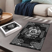 Personalized Carmarthenshire Sir Gaerfyrddin Puzzle Black Deer Stag Celtic-inspired - Wonder Print Shop