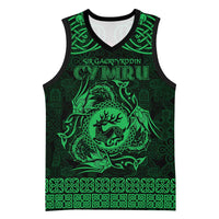 Personalized Carmarthenshire Sir Gaerfyrddin Basketball Jersey Green Deer Stag Celtic-inspired - Wonder Print Shop
