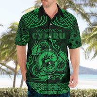Personalized Carmarthenshire Sir Gaerfyrddin Hawaiian Shirt Green Deer Stag Celtic-inspired - Wonder Print Shop