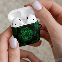 Personalized Denbighshire Sir Ddinbych AirPods Case Green Gatehouse Denbigh Castle Celtic-inspired - Wonder Print Shop