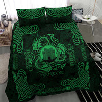 Personalized Denbighshire Sir Ddinbych Bedding Set Green Gatehouse Denbigh Castle Celtic-inspired - Wonder Print Shop