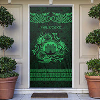 Personalized Denbighshire Sir Ddinbych Door Cover Green Gatehouse Denbigh Castle Celtic-inspired - Wonder Print Shop