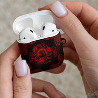 Personalized Denbighshire Sir Ddinbych AirPods Case Red Gatehouse Denbigh Castle Celtic-inspired - Wonder Print Shop