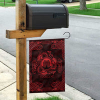 Personalized Denbighshire Sir Ddinbych Garden Flag Red Gatehouse Denbigh Castle Celtic-inspired - Wonder Print Shop