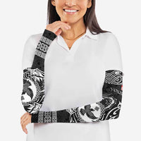 Personalized Glamorgan Morgannwg Arm Sleeves Black Raven Celtic-inspired - Wonder Print Shop
