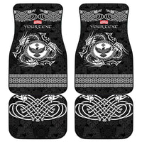 Personalized Glamorgan Morgannwg Car Mats Black Raven Celtic-inspired - Wonder Print Shop