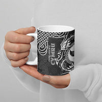 Personalized Glamorgan Morgannwg Ceramic Mug Black Raven Celtic-inspired - Wonder Print Shop