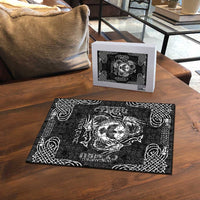 Personalized Glamorgan Morgannwg Puzzle Black Raven Celtic-inspired - Wonder Print Shop