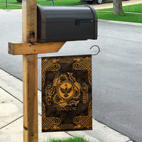 Personalized Glamorgan Morgannwg Garden Flag Gold Raven Celtic-inspired - Wonder Print Shop