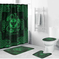 Personalized Glamorgan Morgannwg Bathroom Set Green Raven Celtic-inspired - Wonder Print Shop
