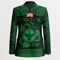 Personalized Glamorgan Morgannwg Blazer Green Raven Celtic-inspired - Wonder Print Shop