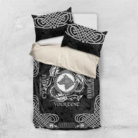 Personalized Merionethshire Meirionnydd Bedding Set Black Wolf Celtic-inspired - Wonder Print Shop
