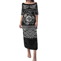 Personalized Merionethshire Meirionnydd Puletasi Black Wolf Celtic-inspired - Wonder Print Shop