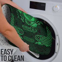 Personalized Merionethshire Meirionnydd Bathroom Set Green Wolf Celtic-inspired - Wonder Print Shop