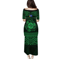 Personalized Merionethshire Meirionnydd Puletasi Green Wolf Celtic-inspired - Wonder Print Shop