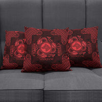 Personalized Merionethshire Meirionnydd Pillow Cover Red Wolf Celtic-inspired - Wonder Print Shop