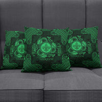 Personalized Monmouthshire Sir Fynwy Pillow Cover Green Fleur-de-lis Celtic-inspired - Wonder Print Shop