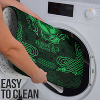 Personalized Pembrokeshire Sir Benfro Bathroom Set Green Puffin Celtic-inspired - Wonder Print Shop