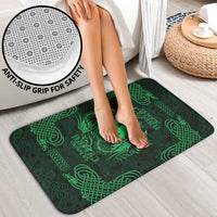 Personalized Pembrokeshire Sir Benfro Bathroom Set Green Puffin Celtic-inspired - Wonder Print Shop