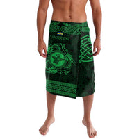 Personalized Pembrokeshire Sir Benfro Lavalava Green Puffin Celtic-inspired - Wonder Print Shop