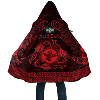 Personalized Pembrokeshire Sir Benfro Cloak Red Puffin Celtic-inspired - Wonder Print Shop