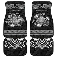 Personalized Radnorshire Sir Faesyfed Car Mats Black Oak Tree Of Life Celtic-inspired - Wonder Print Shop