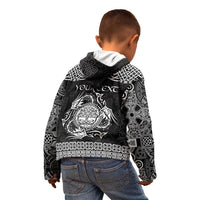 Personalized Radnorshire Sir Faesyfed Kid Hoodie Black Oak Tree Of Life Celtic-inspired - Wonder Print Shop