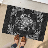 Personalized Radnorshire Sir Faesyfed Rubber Doormat Black Oak Tree Of Life Celtic-inspired - Wonder Print Shop