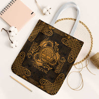 Personalized Radnorshire Sir Faesyfed Tote Bag Gold Oak Tree Of Life Celtic-inspired - Wonder Print Shop