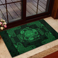Personalized Radnorshire Sir Faesyfed Rubber Doormat Green Oak Tree Of Life Celtic-inspired - Wonder Print Shop
