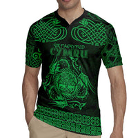 Personalized Radnorshire Sir Faesyfed Rugby Jersey Green Oak Tree Of Life Celtic-inspired - Wonder Print Shop