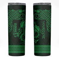 Personalized Radnorshire Sir Faesyfed Skinny Tumbler Green Oak Tree Of Life Celtic-inspired - Wonder Print Shop