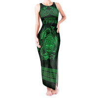 Personalized Radnorshire Sir Faesyfed Tank Maxi Dress Green Oak Tree Of Life Celtic-inspired - Wonder Print Shop