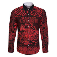 Personalized Radnorshire Sir Faesyfed Family Matching Puletasi and Hawaiian Shirt Red Oak Tree Of Life Celtic-inspired - Wonder Print Shop