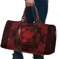 Personalized Radnorshire Sir Faesyfed Travel Bag Red Oak Tree Of Life Celtic-inspired - Wonder Print Shop