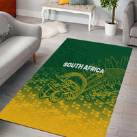 South Africa Cricket Area Rug Go Proteas World Cup Version 2023 Sproty LT9 - Wonder Print Shop