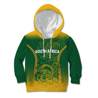 South Africa Cricket Kid Hoodie Go Proteas World Cup Version 2023 Sproty - Wonder Print Shop