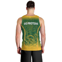 South Africa Cricket Men Tank Top Go Proteas World Cup Version 2023 Sproty - Wonder Print Shop