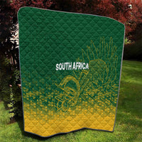 South Africa Cricket Quilt Go Proteas World Cup Version 2023 Sproty - Wonder Print Shop