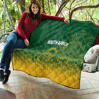 South Africa Cricket Quilt Go Proteas World Cup Version 2023 Sproty - Wonder Print Shop